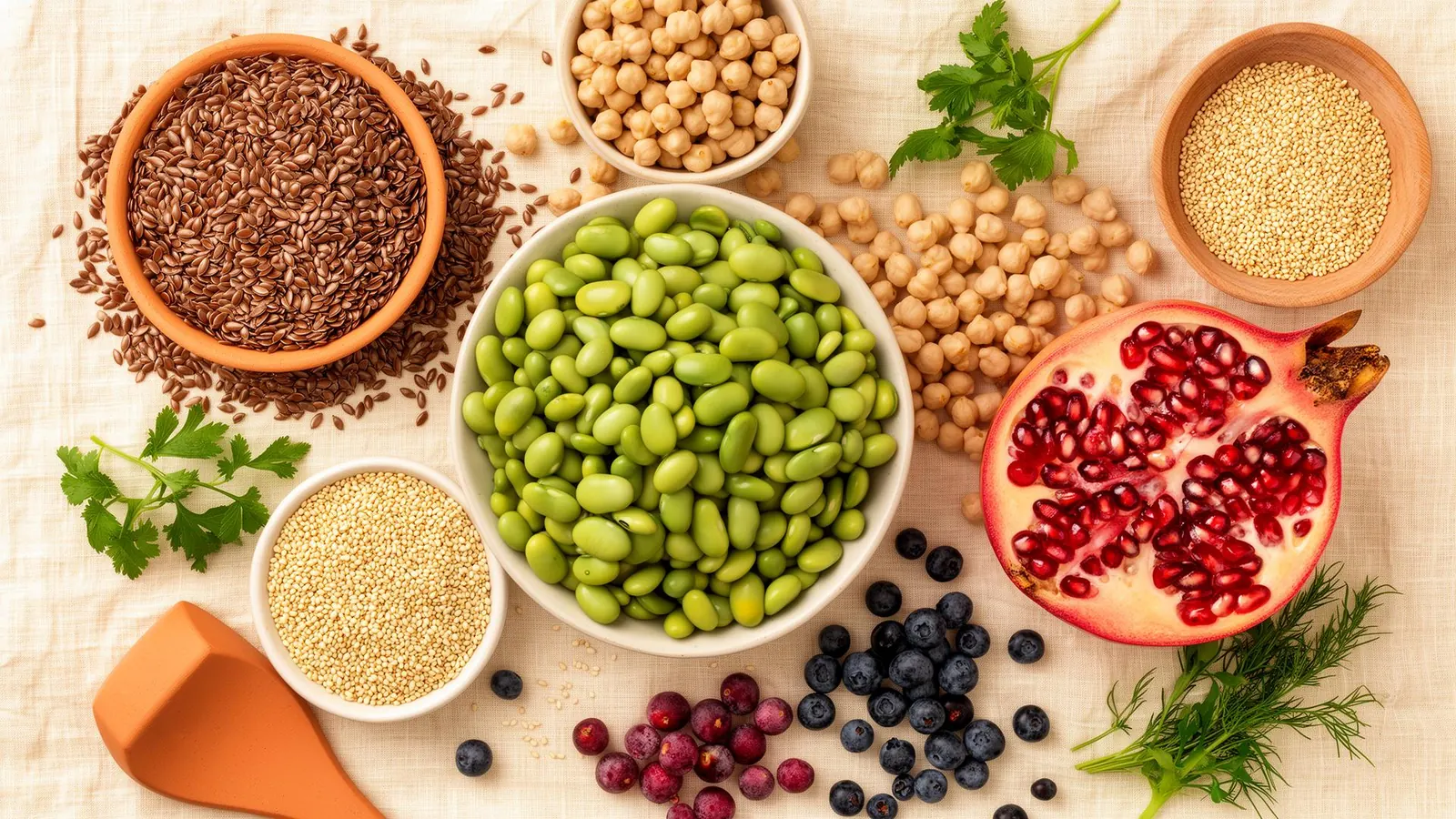 Alimentos ricos em fitoestrógenos